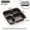 ZISIZ Disposable Divided Meal Boxes