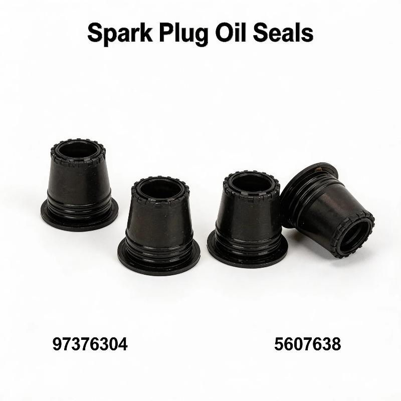 4 Pezzi Guarnizioni Superiori in Gomma per Iniettori Carburante Diesel di Auto Ricambi Auto OE 97376304 per Astra H/J Mk5 Mk6 Corsa D Mokka 1.7 CDTI