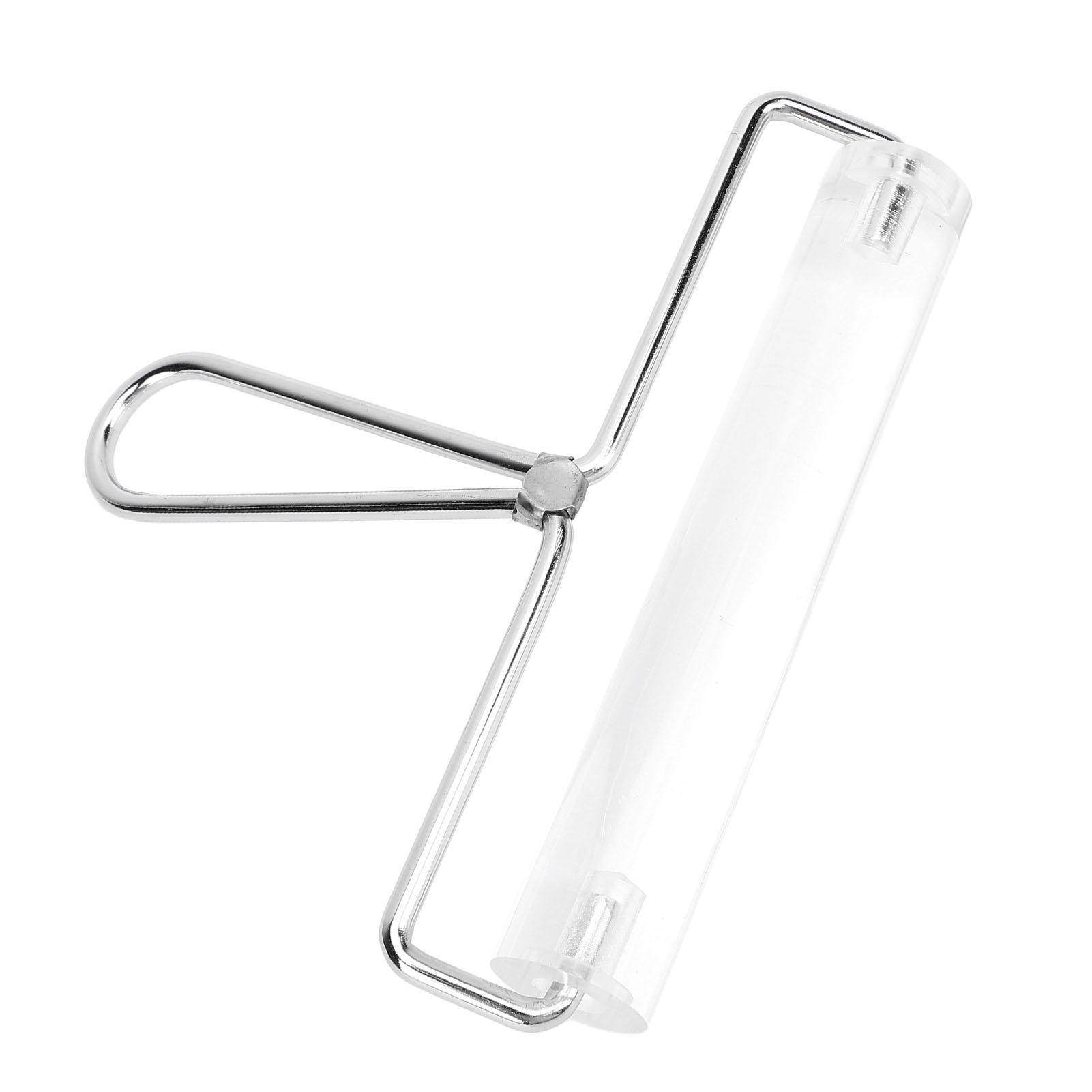 

Ручка Акриловый ролик Ручка из нержавеющей стали Поверхности тонкой шлифовки Инструмент для штамповки глины Ролик