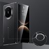 600D Kevlar Texture PC Shockproof Case for Huawei Mate X7, PC+Metal Magnetic Wireless Charging Anti-scratch Protective Cover