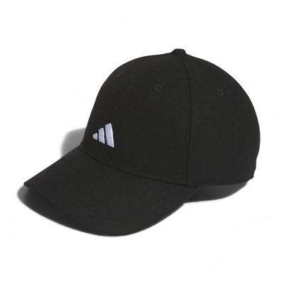 Adidas Golf Small Logo Tweed Golf Free Size Men's Cap, Black,