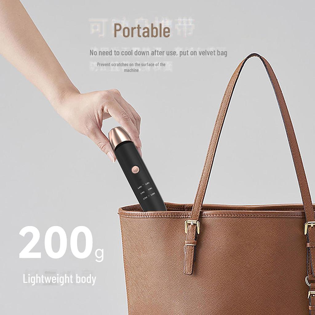 Portable Dual-Use Wireless Hair Straightener with Japanese and Korean Design