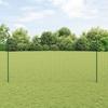 VidaXL Garden Fence Set Set of 2 Green Treated Steel 3336002