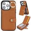 Ring Holder Vertical Cards Solt Leather Wallet Case For iPhone 15 Pro Max 14 Plus 13 12 11 XR XS 7 8 SE 2022 Stand Bag Cover
