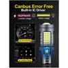 W16W T15 LED Canbus Bulb T15 Reverse Light W16W LED Reversing Lights 921 High Power Back Up Lamp Canbus Error Free White 6000K