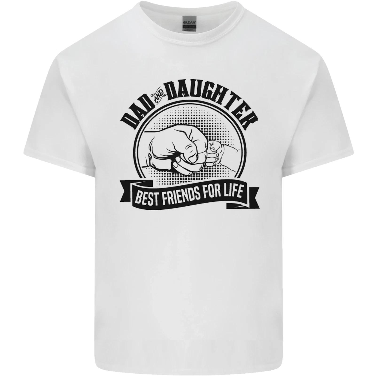 Dad & Daughter Best Friends Fathers Day Kids T-Shirt Childrens L