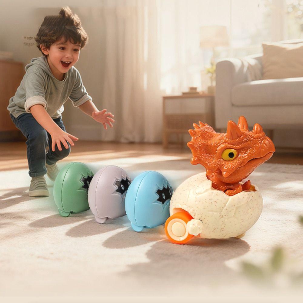 Magnetic Connection Simulation Tyrannosaurus Rex Toys Triceratops Egg Shell Toys  Gift For Kids