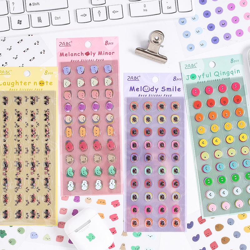 

Symphony Waterproof PET Journal Stickers - Cute & Creative for Kids