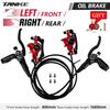 TANKE MTB Hydraulic Disc Brake Set 160mm Oil Pressure CNC Caliper Clamp Front Rear A/B-Pillar Handle Bicycle Upgrade Parts