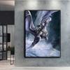 Kreuzstich-Set, DIY-Diamant-Stickerei, Game of Thrones, Drache und Schönheit, Diamant-Gemälde, Heimdekoration