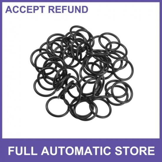 

Fifty NBR Rubber O Ring Seal Gasket for Cars Trucks 16mm ID x 2mm CS Universal