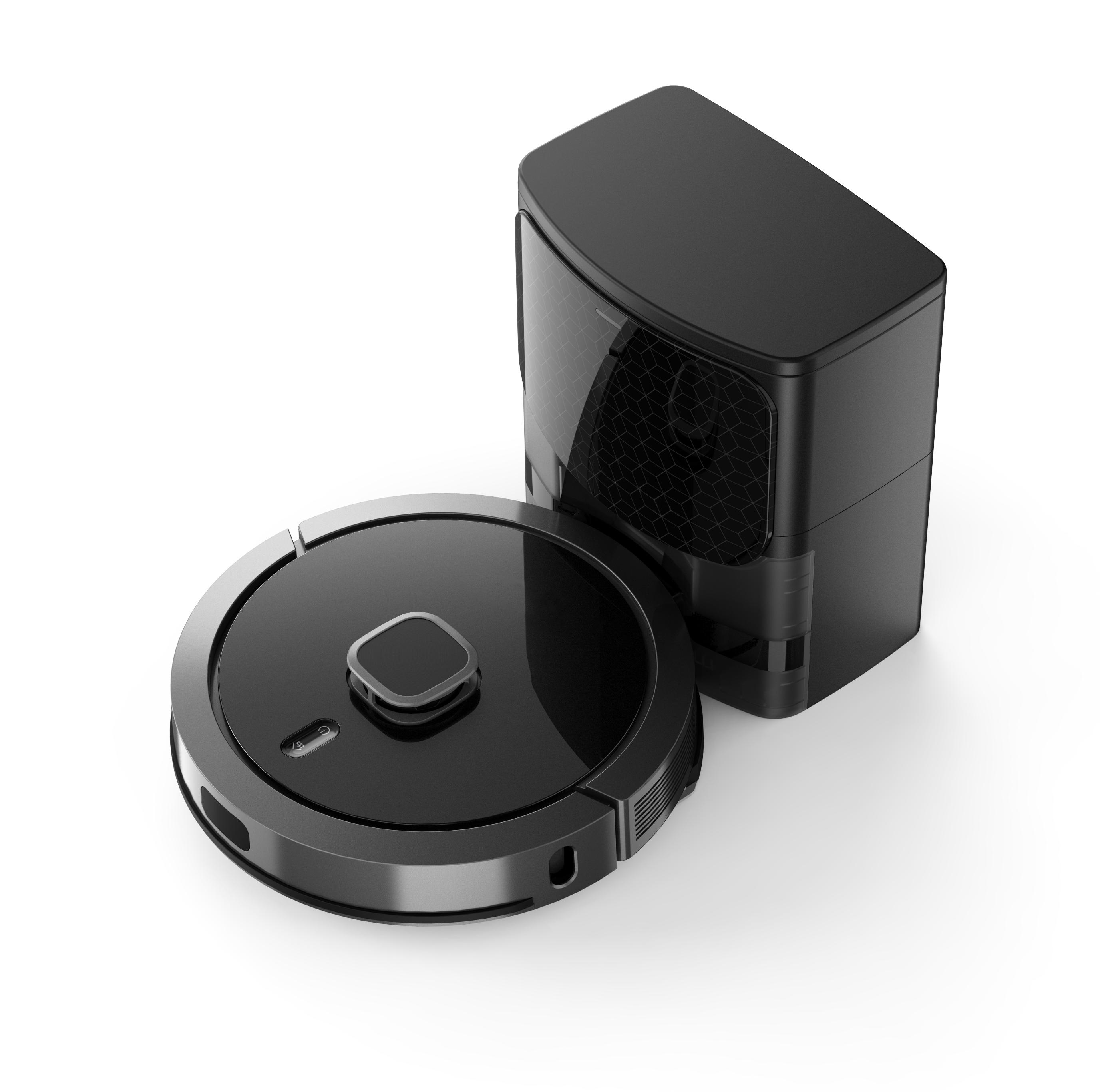 Liectroux G7 Robotstofzuiger 5 cm–8 m Radar Detectiebereik 3L Stofzakcapaciteit LG 5200mAh Lithium-Ion Batterij met APP-bediening zwart