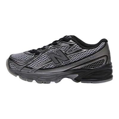 Nb 740 Synthetic Leather Mesh Comfortable Lightweight Kids Running Shoes Kids Running Shoes Dark-Gray PZ740BSM