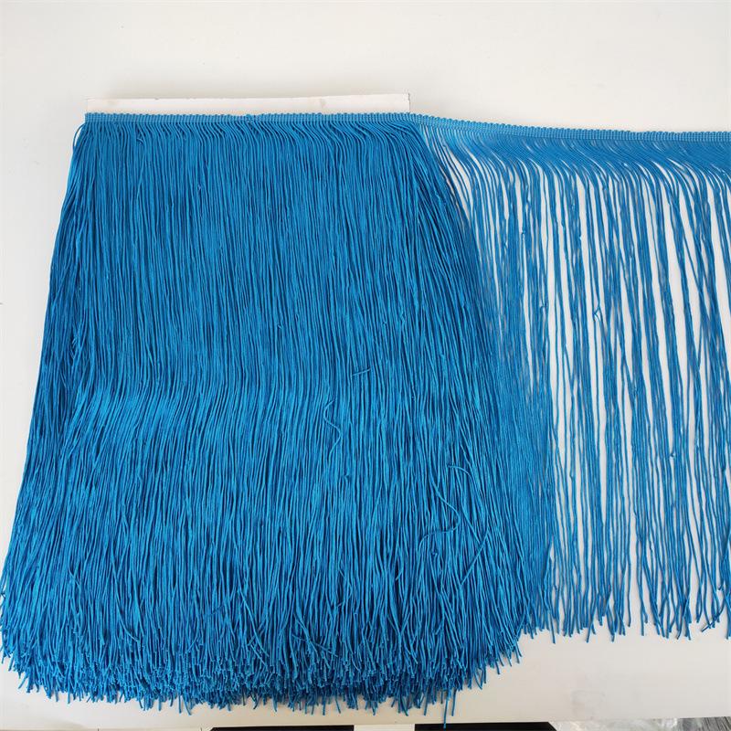50Cm Polyester Fringed Row Beard Lace Latin Dance Dress Diy Dance Costume Lantern Lace Accessories Decoration