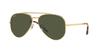 RB3625 Sunglasses In Legend Gray Green with Lenses 58 Ray-Ban Gold/Crystal (G-15XLT)