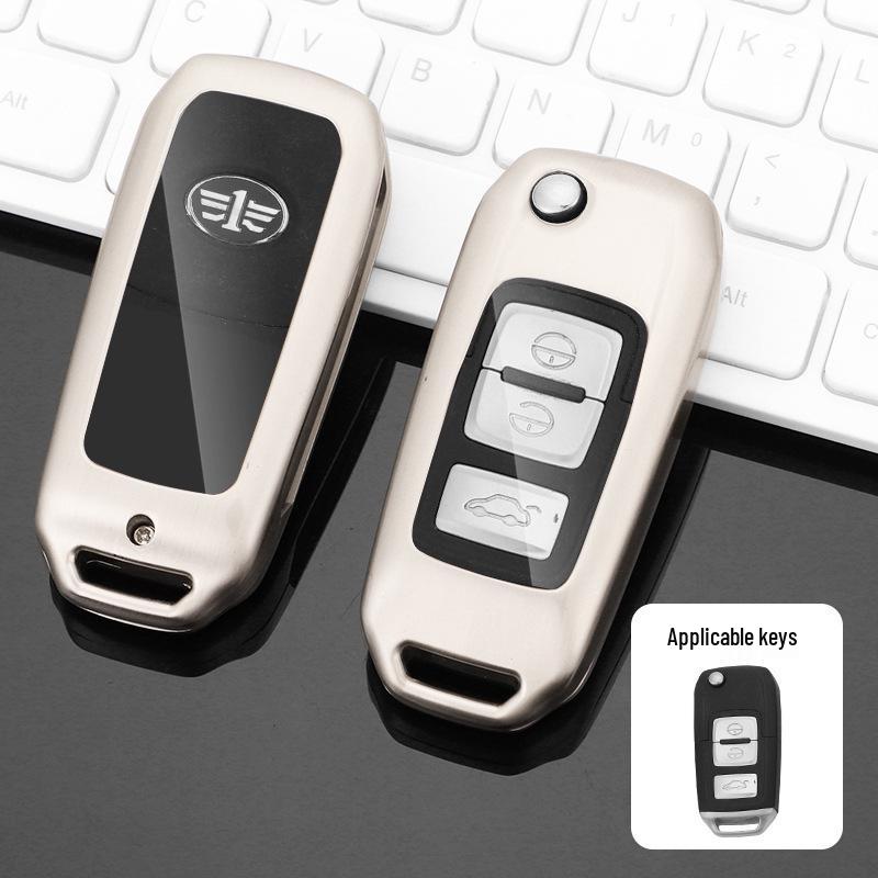 FAW Bestune B70 Key Case for Models: T77, T99, T55, T33, NAT, B70S, M9