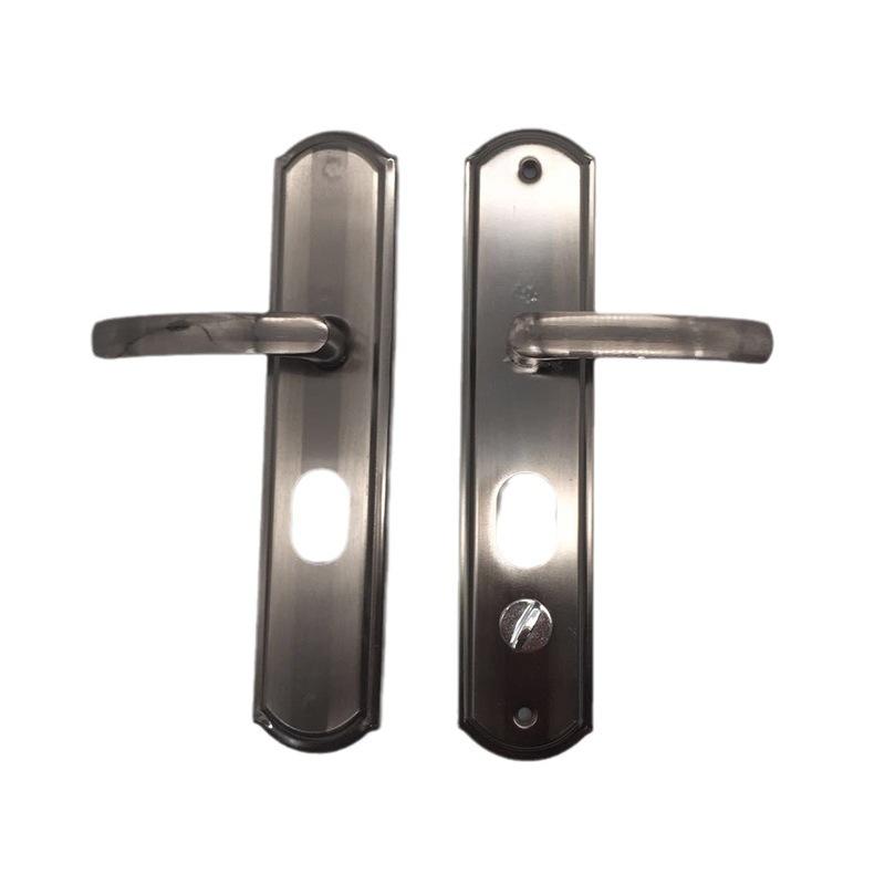 Anti-burglary door lock wooden door household general-purpose gate lock stainless steel handle set entry door mechanical lock
