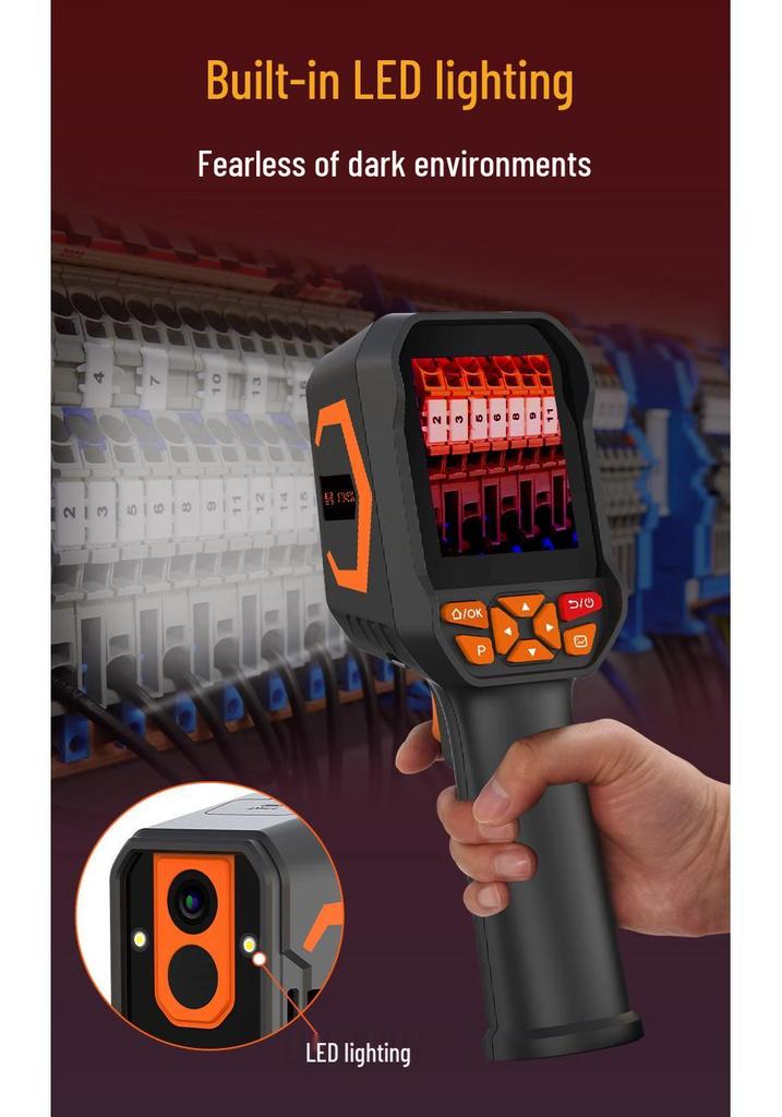 Xima ST9450A/8550A Infrared Thermal Imager & Temperature Measurement Tool for Power Equipment and Floor Heating Inspection