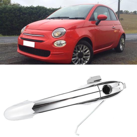 

Наружная дверная ручка автомобиля, антикоррозийная, серебристого цвета, передняя левая, ABS