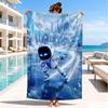 Weltraum Abenteuer Roboter Strandtuch, Super Weiche Mikrofaser, Perfektes Geschenk für Sie/Ihn, Geburtstag, für Pool, Strand, Reisen, Dekor Strandparty