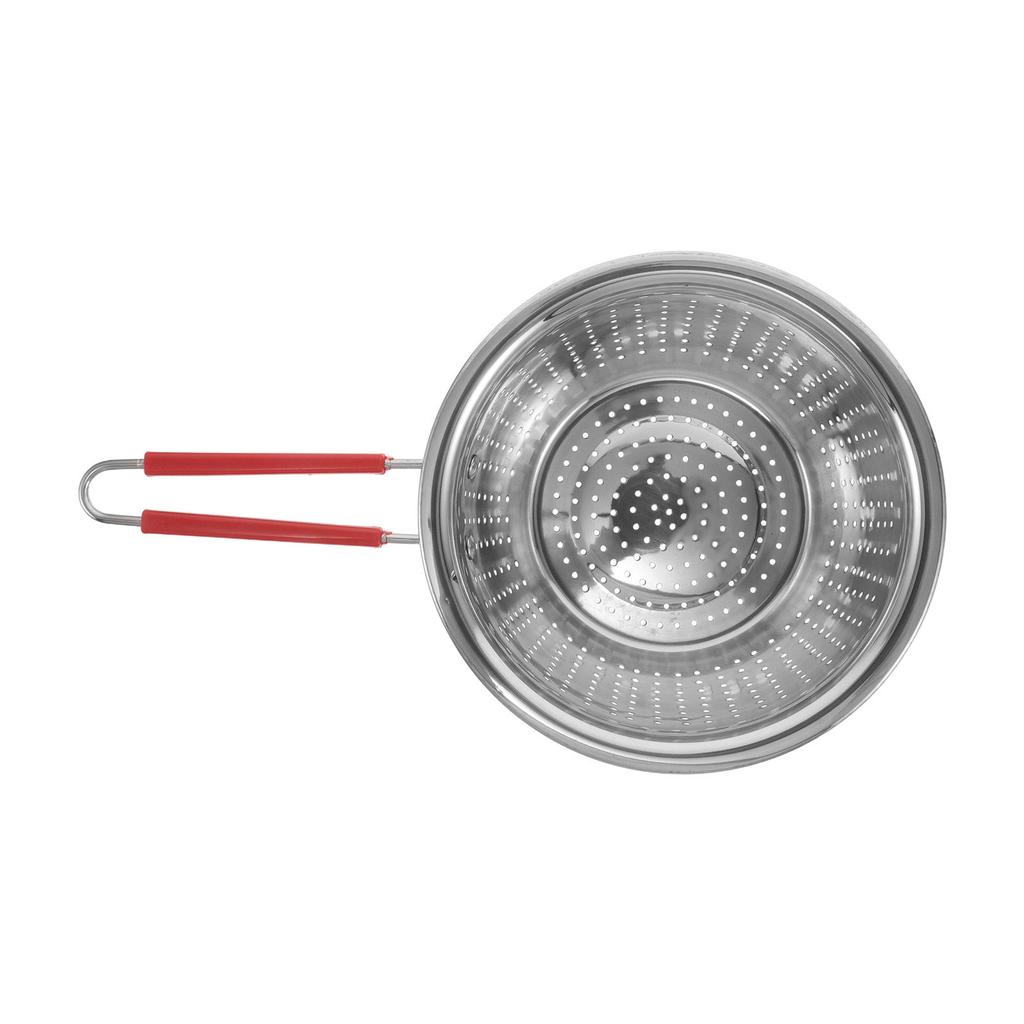 Stainless Steel Mesh Strainer Basket Kitchen Drainer Basket with Handle for Washing and Rinsing Vegetables, Fruits, Pasta 7.87in