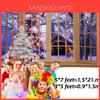 Children Christmas Theme Photography Background Cloth Creative Photo Studio Props
