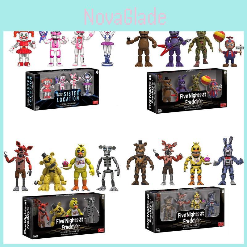 Funko X PVC Material Goldener Bär Ballonjunge und Weißfuchs Set