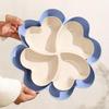 Creative Four-leaf Clover Divided Storage Plate