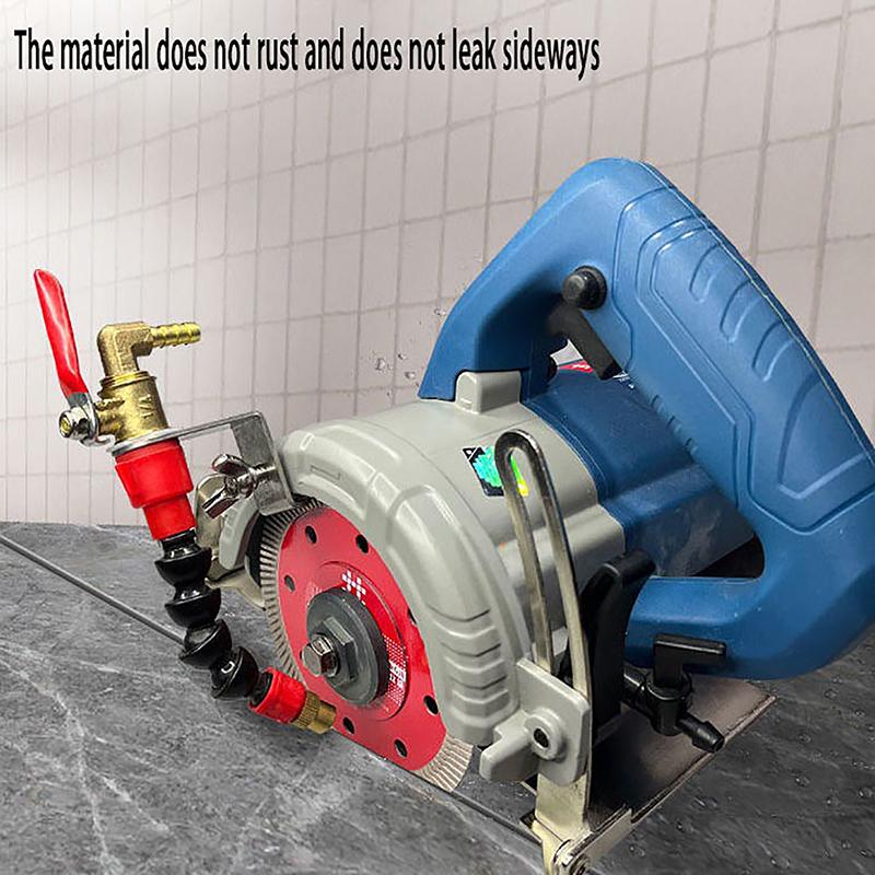 1 Stück Systemdüse Kühlmittel Vernebelung Staubdicht Staubentferner Wassersprüher Für Marmorfliesen Schneidmaschine Winkelschleifer Trennschleifer