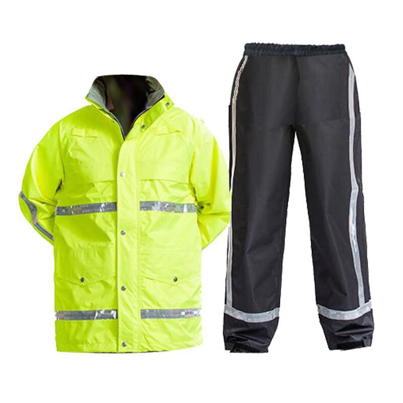 Adult Reflective Traffic Duty Rain Suit