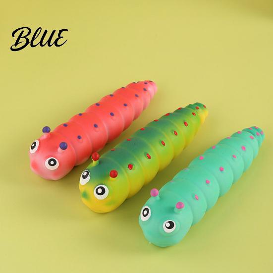 Kids Stress Relief Toy Caterpillar Stretchy Fidget Sensory Squeeze 3D Slow Rebound Worm Rising for Adults