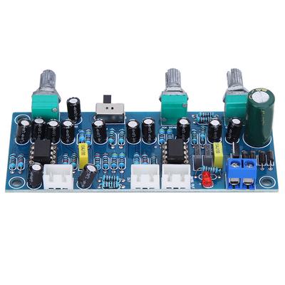 Preamp Board 2.1 Channel Subwoofer Pre‑Amp Low Pass Filter Amplifier Circuit Board
