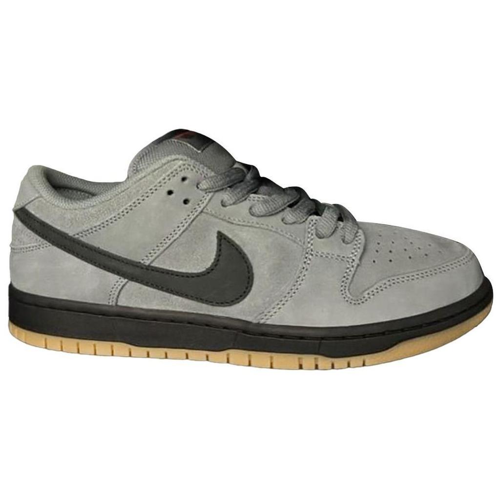 Nike Dunk Low Pro SB Cool Grey Men Sneakers Black Dark-Grey Gum-Light-Brown FJ1674-002