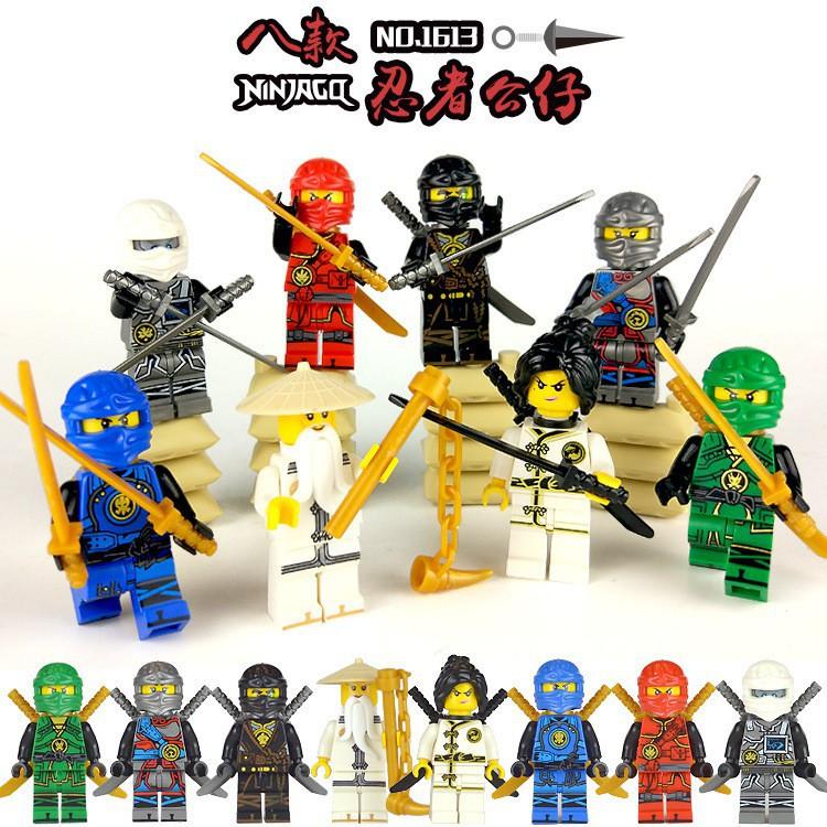 Ninjago Minifigures Building Blocks Toys Action Figures Kids Education Gift
