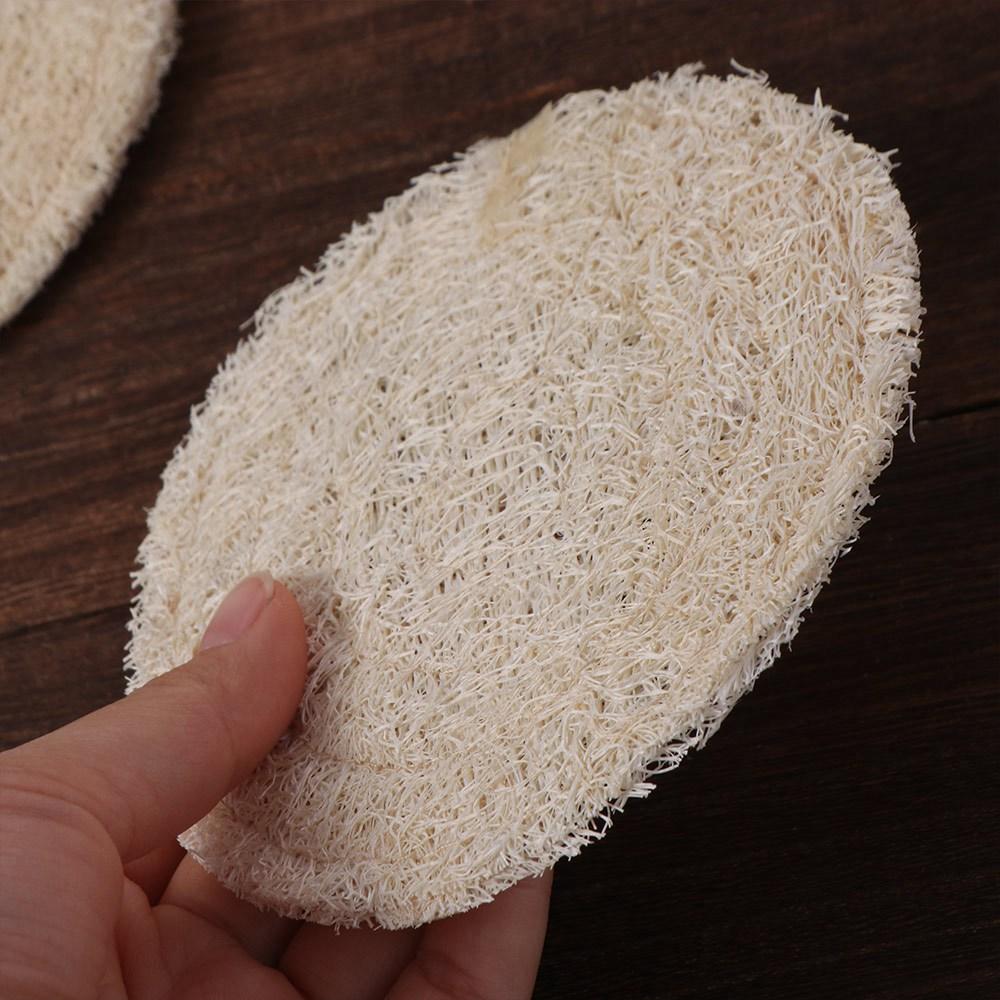 Runder Teebecher Untersetzer Luffa Faser Luffa Matte Kung Fu Teeset Teekannenuntersetzer Teekanne