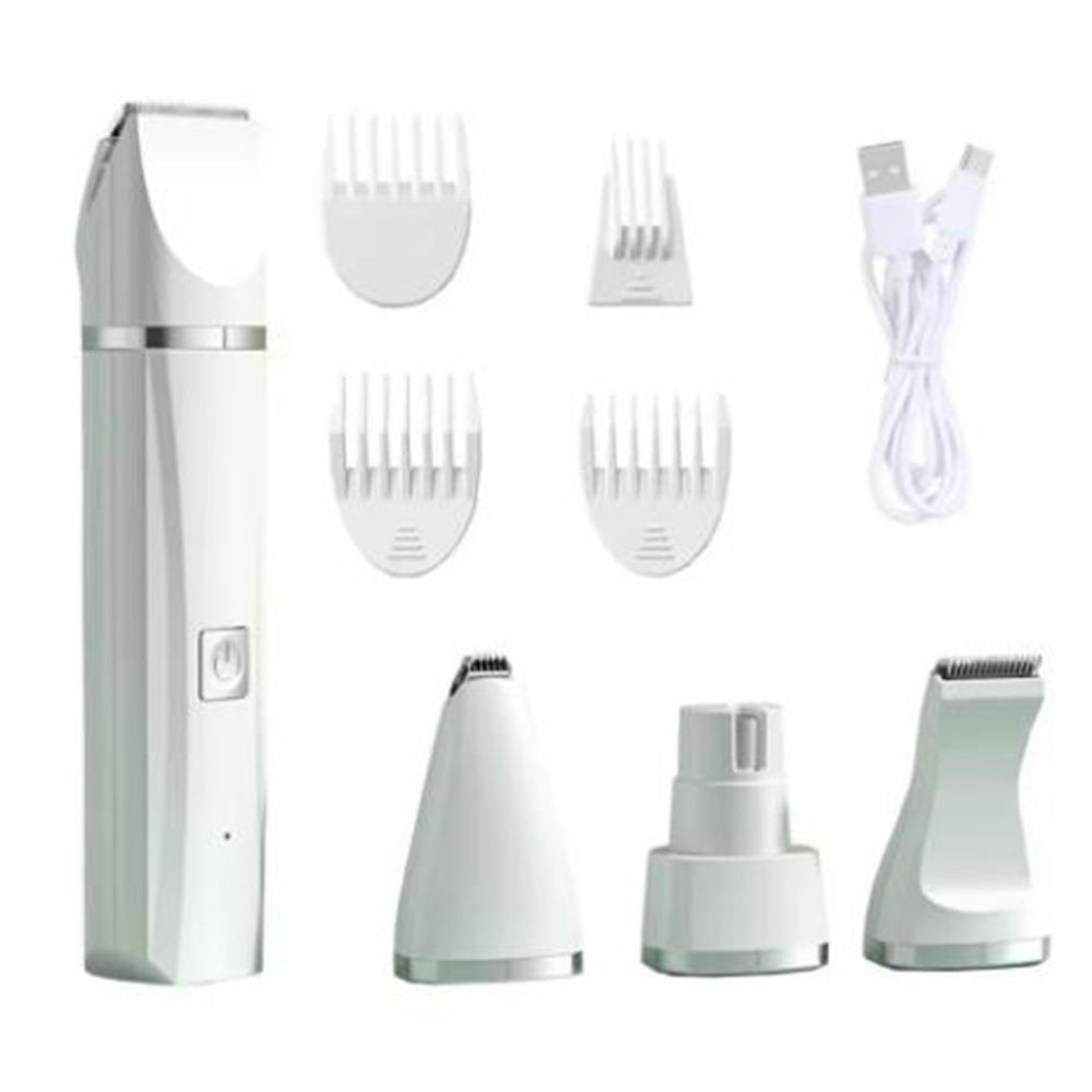 USB Rechargeable Cordless Pet Shaver Low Noise Dog Trimmer Cordless Pet Trimmer  Cat Haircut