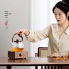 Shangyanfang Walnut Electric Tea Stove & Kettle Set