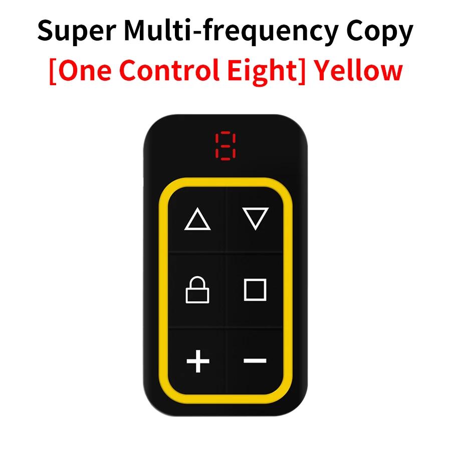 Multi Frequency 300-915MHz Garage Door Remote Control RF 8CH Copy Duplicator 433MHz 868MHz Remote Fixed Rolling Code Transmitter