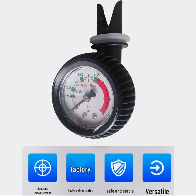 Hava Pompası Basınç Göstergeli 5 PSI PVC Şişme Bot Kayak Kano Botu