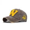 W Baseball Cap Snapback Hats Bone Casquette Hat Distresseded Wearing Fitted Hat For Men Custom Hats Embroidery Letter Print