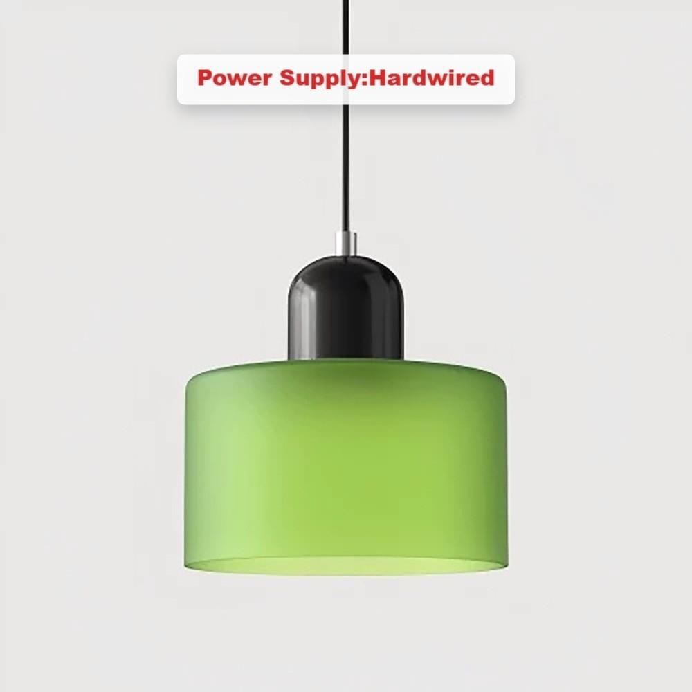 Colorful Design Glass Pendant Light Artistic Nordic Chandelier Creative Design Vintage Style Ceiling Lamp Dinner Table