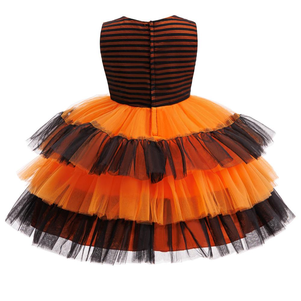 2026 Girls Cosplay Party Witch Princess Dress Halloween Tutu Cosplay Dress 8081 Children's Princess