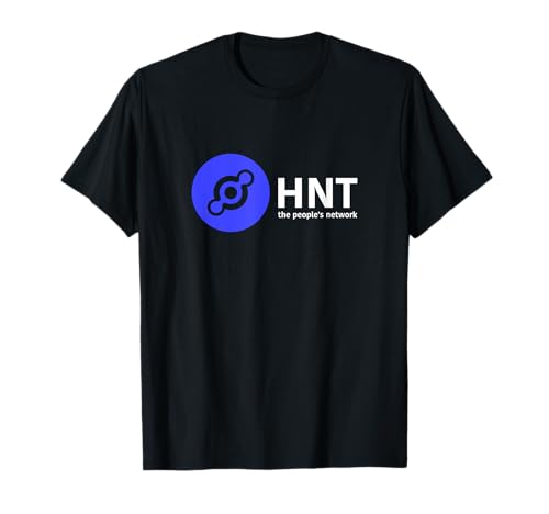 HNT Helium the Peoples Network Crypto DeFi T-Shirt