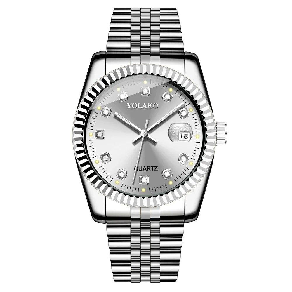 New Women's Wrist Watches Luxury Brand Women Quartz Watches Clock Stainless Steel Casual Fashion Wristwatch Relogio Feminino Hot