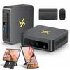 Huidun H100 MINI PC Intel Core 5 210H 13th Gen Intel UHD Graphics 16GB DDR4 SSD 512GB Windows 11 Pro