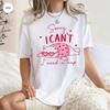 Sorry I Cant I Need A Nap Shirt Funny Sleeping Cat Lover Gift Tshirt Womens Round Neck TShirt Neck Top Ladies TShirts Tops