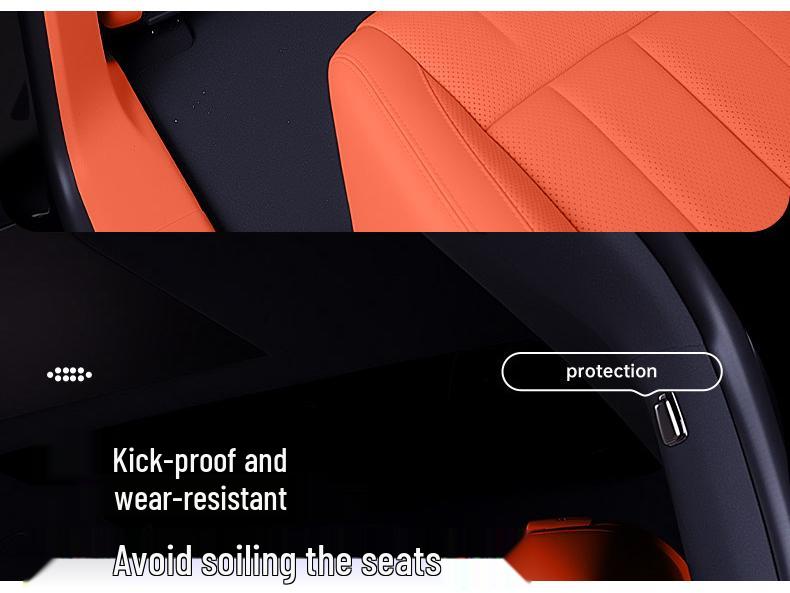 Lynk & Co 10EM-P Rear Seat Kick Mats - Car Interior Protector & Accessory