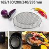 Stainless Steel Round Bbq Net Grill Mesh Roast Nets Bacon Grill Tool Iron Nets Non-Stick Bbq Mat Grid Outdoor Barbecue Accessory