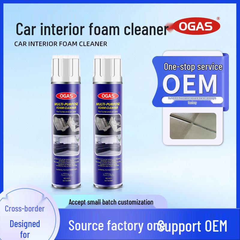 Multifunctional Foam Cleaner for Car Interiors and Home Use