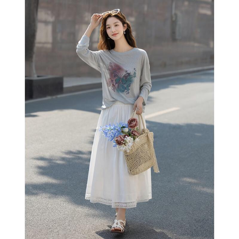 Butterfly Print Loose T-shirt